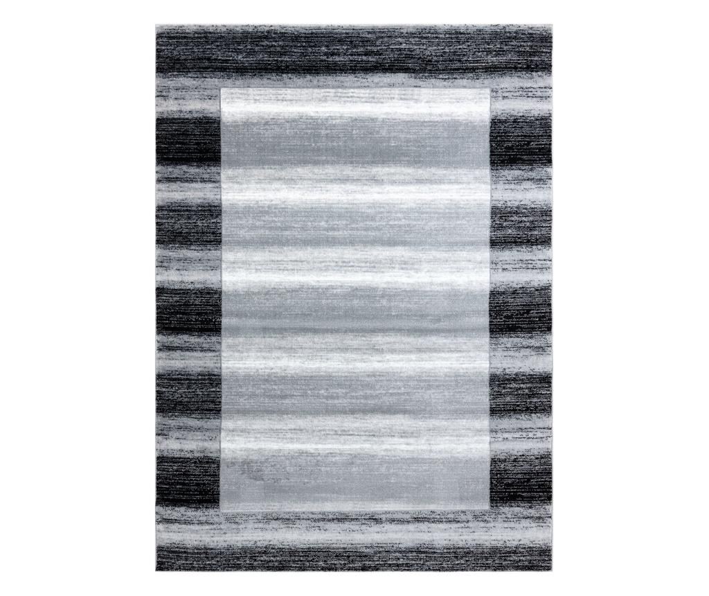 Килим ARGENT – W9557 кадър, vintage, линии сив 240x330 cm  240x330 см - 3
