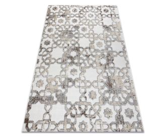 Covor Structural SOLE D3882 Ornament - tesute plate bej / gri 140x190 cm  140x190 cm