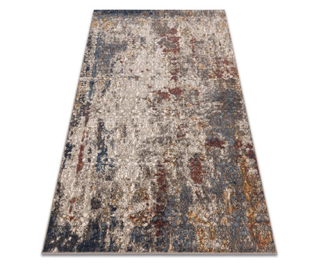 NAIN szőnyeg Dísz vintage 7700/51922 bézs / sötétkék / terrakotta 80x150 cm