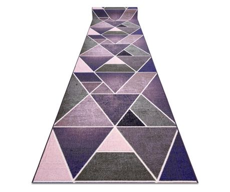 Traversa anti-alunecare TRIANGLE guma violet 80 cm 80x440 cm  80x440 cm
