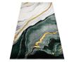 EMERALD Exclusive Rug 1017 Glamour, Stylish Marble Bottle Green / Gold 120x170 cm