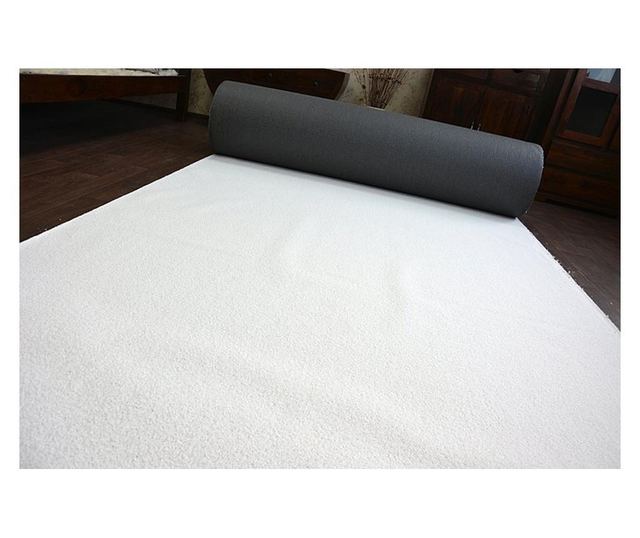 Mocheta gazon artificial, Spring alb gata de dimensiuni 100x200 cm  100x200 cm