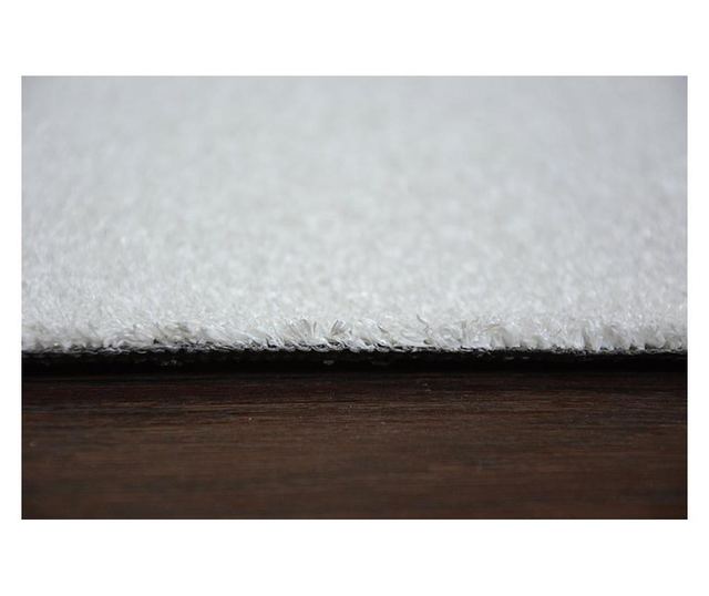 Mocheta gazon artificial, Spring alb gata de dimensiuni 100x200 cm  100x200 cm