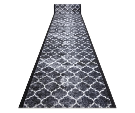 Csúszásgátló futó szőnyeg CLOVER szürke 100 cm 100x150 cm