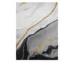 EMERALD Rug, Exclusive 1017 Glamour, Stylish Marble Black / Gold 160x220 cm