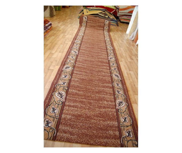 Bcf futó szőnyeg FELIKS barna 80 cm 80x320 cm