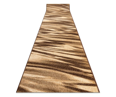Fryz futó szőnyeg karmel - arabica barna 100 cm 100x1400 cm