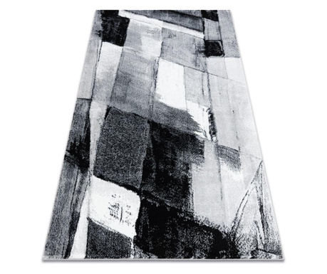 Килим ARGENT – W9576 абстракция сив 160x220 cm