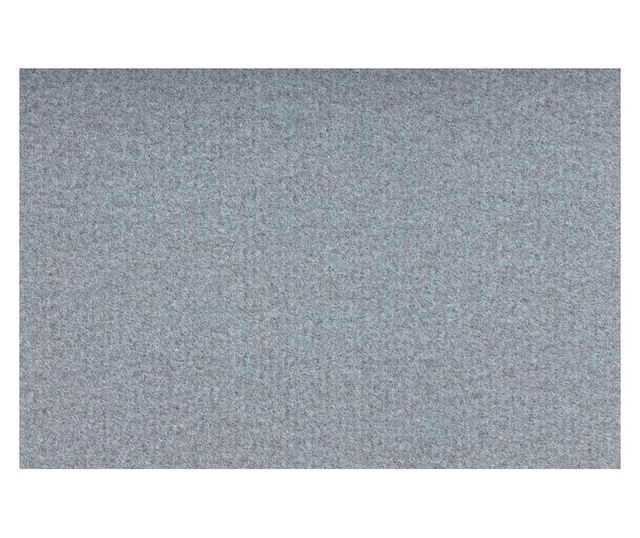 Килим противоплъзгаща основа RUMBA едноцветен сив 70x200 cm  70x200 см