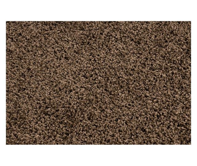 Covor, Traversa SOFFI shaggy 5cm maro - pentru bucatarie, hol si coridor 60x300 cm  60x300 cm