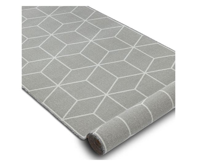 Traversa anti-alunecare CUBE, cub guma gri 120 cm 120x230 cm  120x230 cm