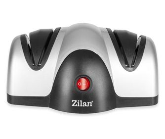 Ascutitor de cutite electric Zilan ZLN2168 Gri, cu doua nivele de ascutire, 40W, usor de curatat