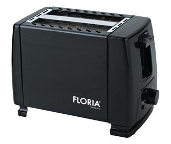 Prajitor de paine Floria ZLN1826 Negru, 700W, 7 nivele de control al temperaturii, buton de oprire