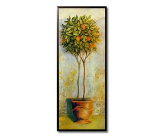 Tablou orange tree, 16x40 cm