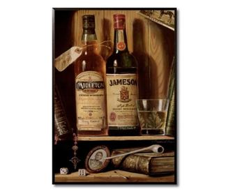 Tablou jameson irish whiskey, 31x44 cm