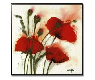 Tablou poppies in the wind i, 31x31 cm