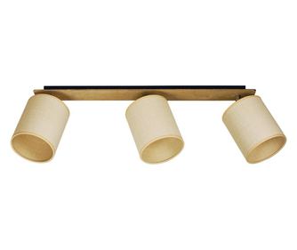Spot MADERA, 3xE27, nuc/ecru