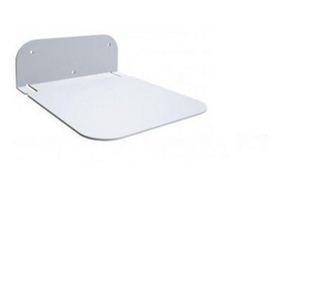 Raft invizibil pentru carti, 12 x 12 x 4 cm, Gonga® Argintiu