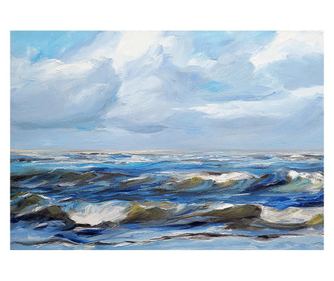 Vászonfestmény, waves, printly, 70 x 50 cm
