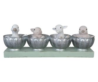 Figura životinje i ptice od polirezina 26x6x9 cm