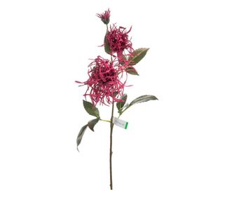 Floare artificiala dalie paianjen, mov, 65 cm, emerald