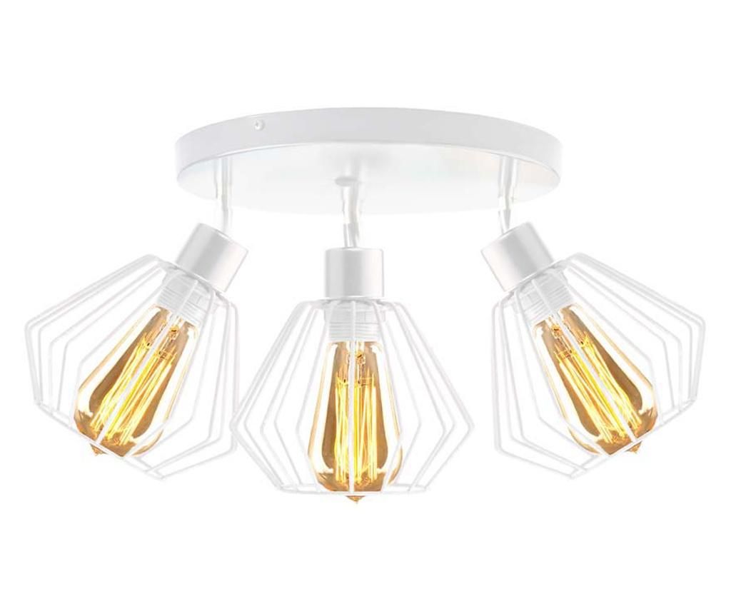 GIJON Fehér Mennyezeti Lámpa - Fehér LOFT Búrák