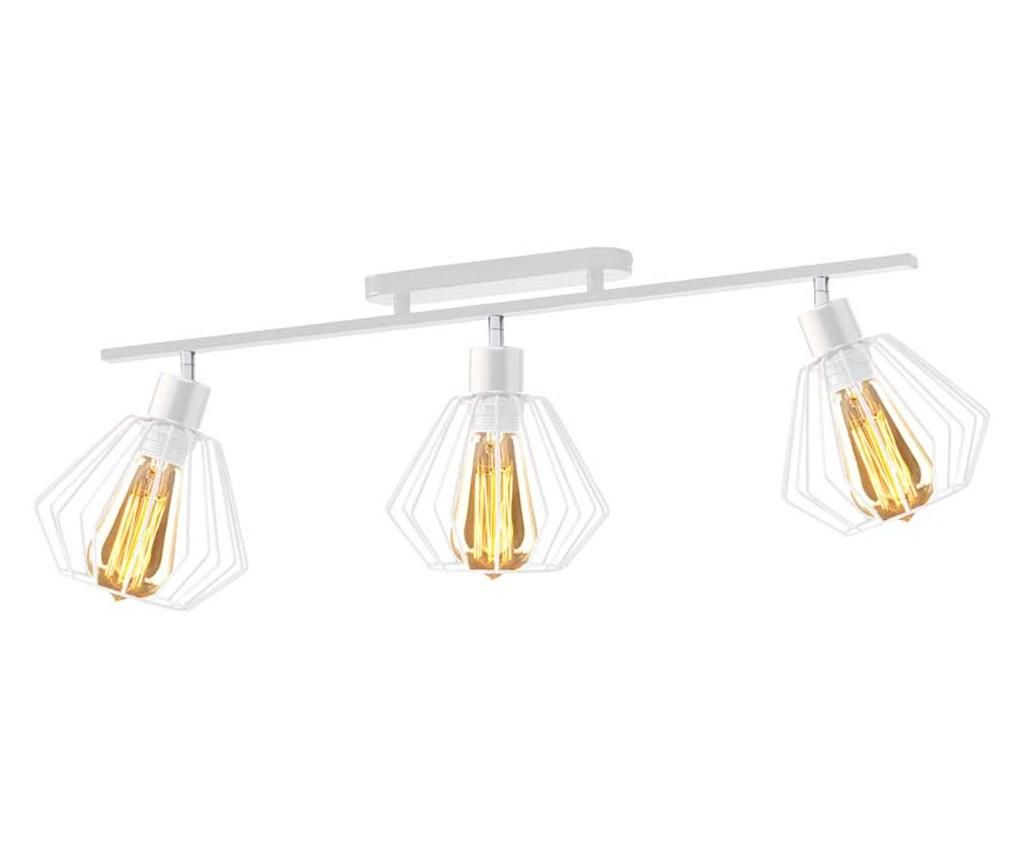 KINGSTON Fehér Mennyezeti Lámpa - Fehér LOFT Búrák