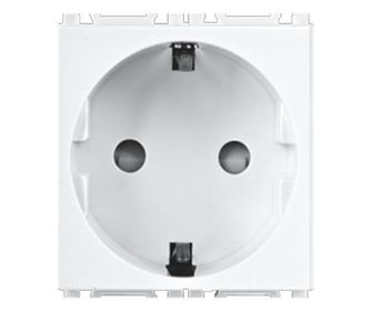 Priza standard german 2 module Thea Modular Panasonic, Alba