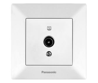 Priza TV trecere Arkedia Panasonic, ST, Alba