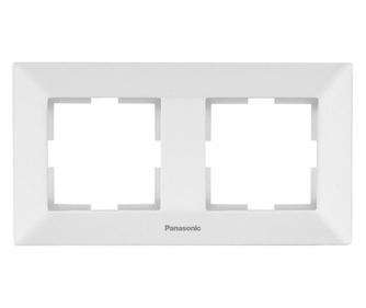 Rama 2 module orizontala Arkedia Pansonic, alba