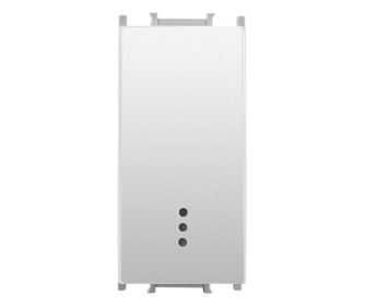 Intrerupator cu LED 1 modul Thea Modular Panasonic, Alb