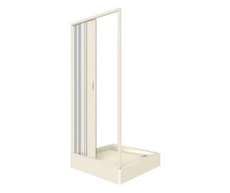 Paravan dus Venere 80AL, usa armonica, fara cadita, material PVC, latime 80 cm