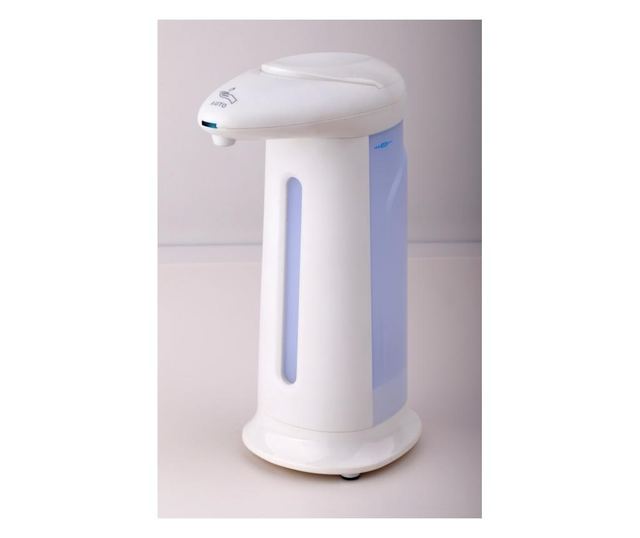 Dozator automat de sapun Lisa ZLN1949 Alb,  400ml si indicator LED