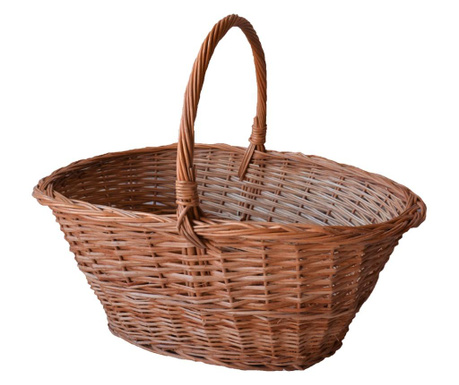 Country basket-cos cu toarta in stil rustic