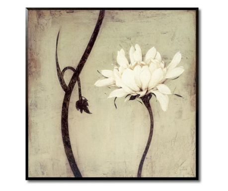 Tablou ivory blossom, 31x31 cm