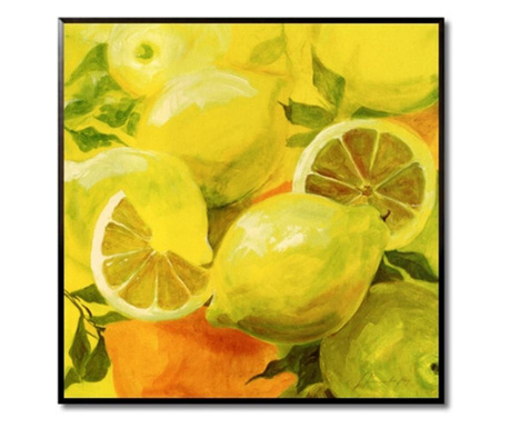 Tablou lemons, 31x31 cm