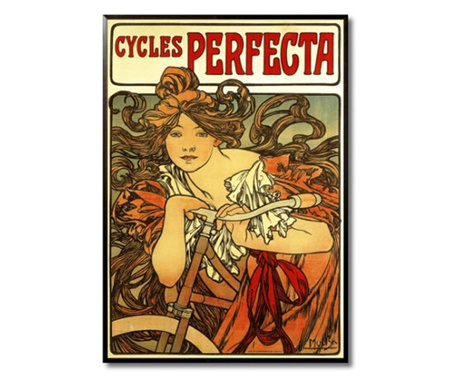 Tablou cycles perfecta,1897, 31x44 cm