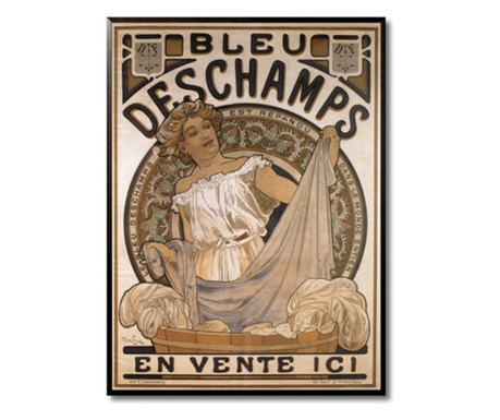 Tablou bleu deschamps, 1897, 31x42 cm