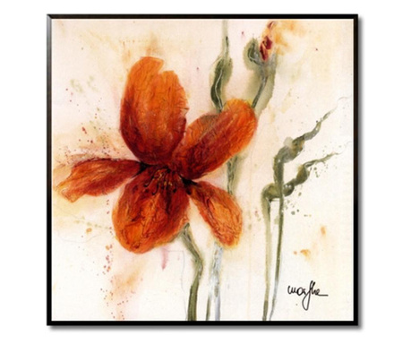 Tablou orange lily i, 31x31 cm