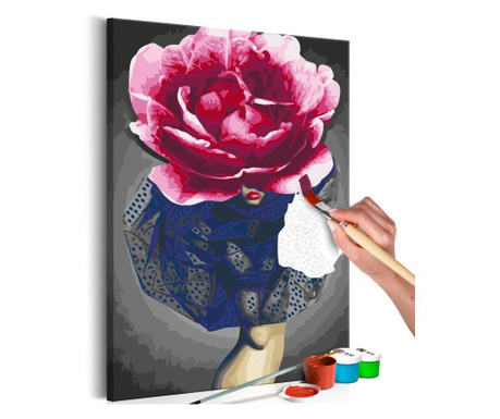 Pictura pe numere Artgeist, Flower Girl, 40 x 60 cm