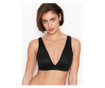 Sutien triunghi dama, Victoria's Secret, Unlined Soft Wireless Lounge Bra,  Neagra, M INTL - Vivre