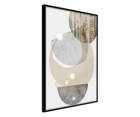 Tablou poster artgeist, bowls collection, rama neagra, 20x30 cm  20x30 cm
