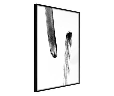 Tablou poster artgeist, braking distance, rama neagra, 20x30 cm  20x30 cm
