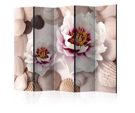 Параван Artgeist - Flowers and Shells II [Room Dividers] - 225 x 172 см