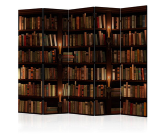 Španska stena Artgeist - Bookshelves II [Room Dividers] - 225 x 172 cm