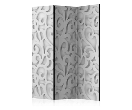 Параван Artgeist - White ornament [Room Dividers] - 135 x 172 см