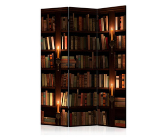 Španska stena Artgeist - Bookshelves [Room Dividers] - 135 x 172 cm