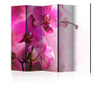 Paravan u 5 dijelova Artgeist - Pink Orchid II [Room Dividers] - 225 x 172 cm