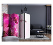Paravan u 5 dijelova Artgeist - Pink Orchid II [Room Dividers] - 225 x 172 cm