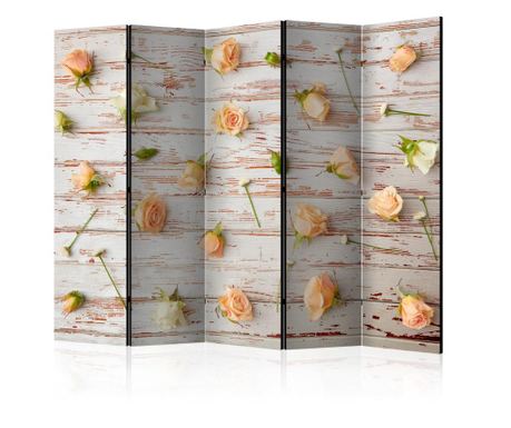 Параван Artgeist - Wood & Roses II [Room Dividers] - 225 x 172 см